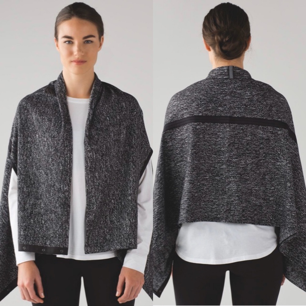 Lululemon Vinyasa Wrap Reversible Jacquard black